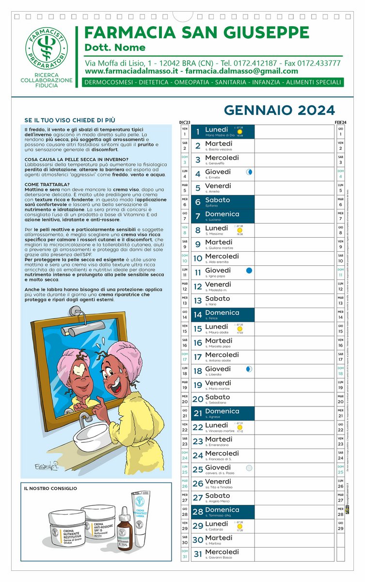 Farmacisti Preparatori 2024 Focus Grafica Servizi
